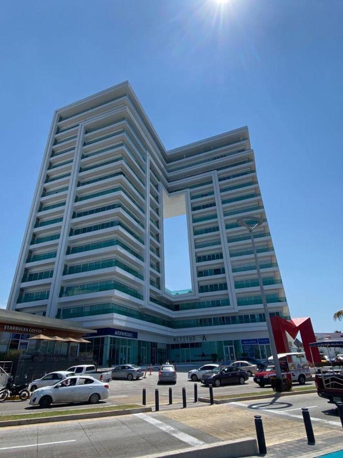 Condominio Torre Eme Frente Al Malecon Vista A La Ciudad Con Alberca Y Algo Al Mar Gimnacio Mazatlán Eksteriør bilde